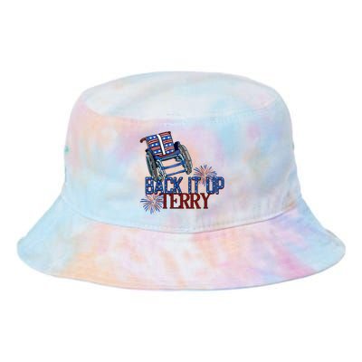 Back Up Terry Put It In Reverse Cute Gift Tie Dye Newport Bucket Hat