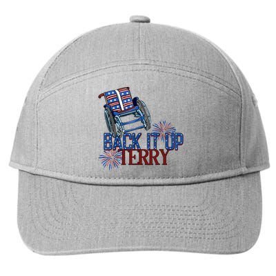 Back Up Terry Put It In Reverse Cute Gift 7-Panel Snapback Hat