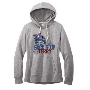 Back Up Terry Put It In Reverse Cute Gift Women's Fleece Hoodie