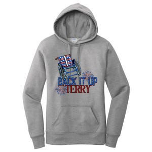 Back Up Terry Put It In Reverse Cute Gift Women's Pullover Hoodie