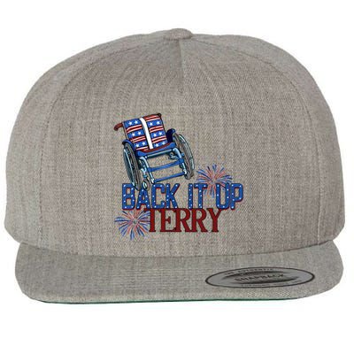 Back Up Terry Put It In Reverse Cute Gift Wool Snapback Cap