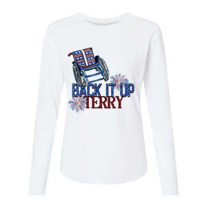 Back Up Terry Put It In Reverse Cute Gift Womens Cotton Relaxed Long Sleeve T-Shirt