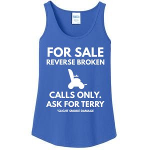 Back Up Terry Put It In Reverse Cool Gift Ladies Essential Tank