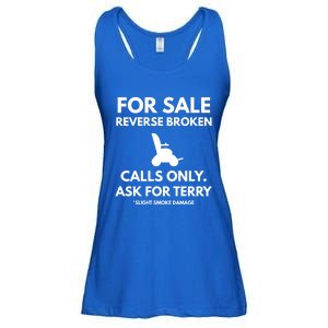 Back Up Terry Put It In Reverse Cool Gift Ladies Essential Flowy Tank