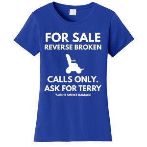 Back Up Terry Put It In Reverse Cool Gift Women's T-Shirt