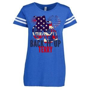 Back Up Terry Put It In Reverse 4th Of July Enza Ladies Jersey Football T-Shirt