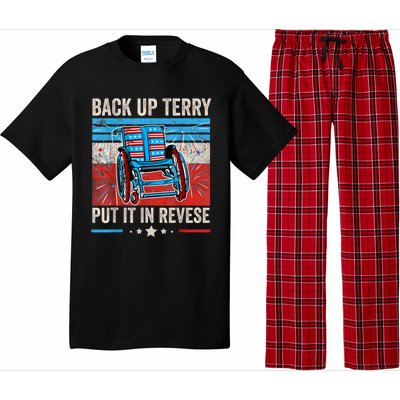 Back Up Terry Put It In Reverse 4th Of July Funny Patriotic Pajama Set