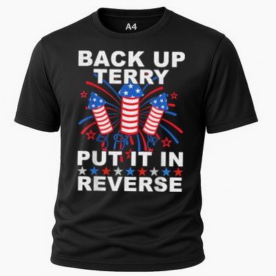 Back Up Terry Put It In Reverse Firework Funny 4th Of July Performance Shirt