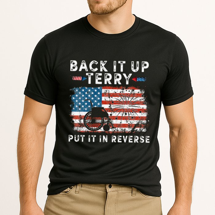 Back Up Terry Put It In Reverse Firework Funny 4th Of July Performance Shirt
