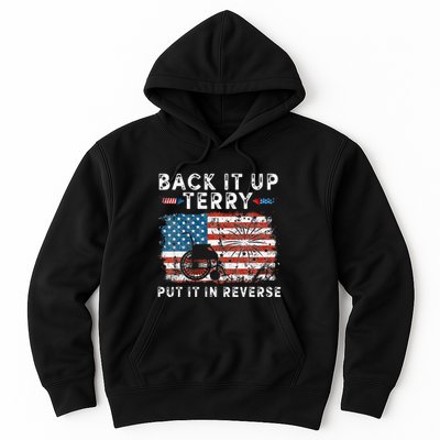 Back Up Terry Put It In Reverse Firework Funny 4th Of July Hoodie