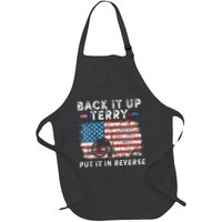Back Up Terry Put It In Reverse Firework Funny 4th Of July Apron