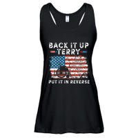 Back Up Terry Put It In Reverse Firework Funny 4th Of July Ladies Essential Flowy Tank