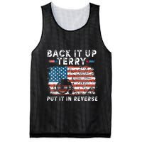 Back Up Terry Put It In Reverse Firework Funny 4th Of July Mesh Reversible Basketball Jersey Tank
