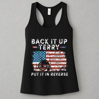 Back Up Terry Put It In Reverse Firework Funny 4th Of July Womens Tank Top