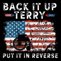 Back Up Terry Put It In Reverse Firework Funny 4th Of July Toddler Sweatshirt
