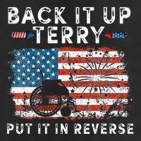 Back Up Terry Put It In Reverse Firework Funny 4th Of July Trucker Hat