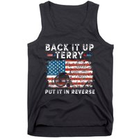 Back Up Terry Put It In Reverse Firework Funny 4th Of July Tank Top