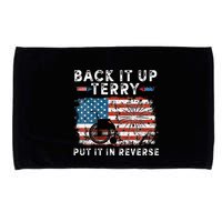 Back Up Terry Put It In Reverse Firework Funny 4th Of July Microfiber Hand Towel
