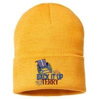 Back Up Terry Put It In Reverse Firework 4th Of July Groovy Sustainable Knit Beanie