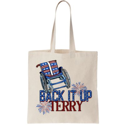 Back Up Terry Put It In Reverse Firework 4th Of July Groovy Bag