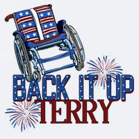 Back Up Terry Put It In Reverse Firework 4th Of July Groovy Sueded Cloud Jersey T-Shirt