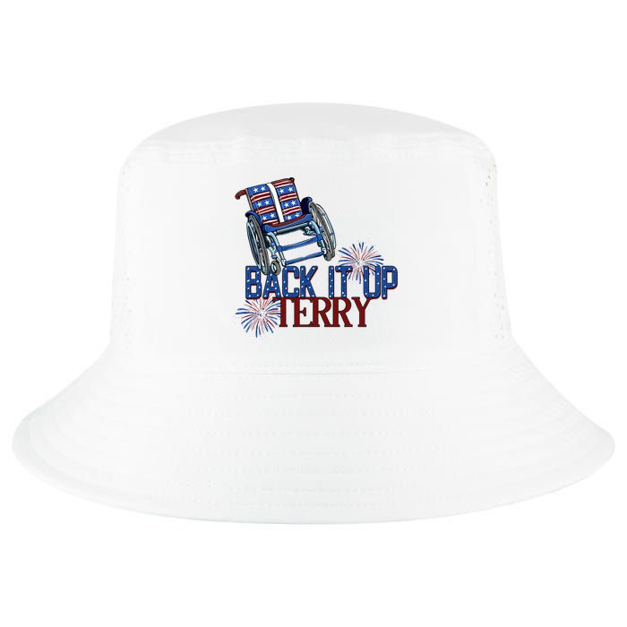 Back Up Terry Put It In Reverse Firework 4th Of July Groovy Cool Comfort Performance Bucket Hat