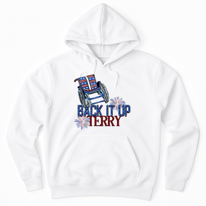 Back Up Terry Put It In Reverse Firework 4th Of July Groovy Hoodie