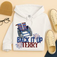 Back Up Terry Put It In Reverse Firework 4th Of July Groovy Hoodie