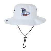 Back Up Terry Put It In Reverse Firework 4th Of July Groovy Bucket Hat