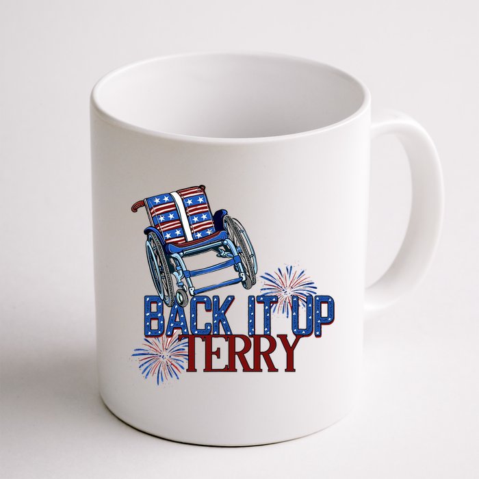 Back Up Terry Put It In Reverse Firework 4th Of July Groovy Mug