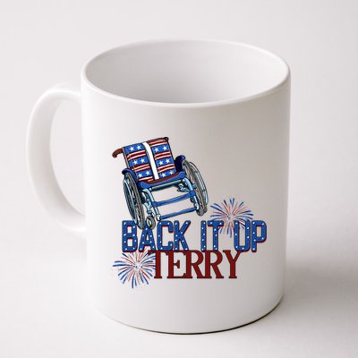 Back Up Terry Put It In Reverse Firework 4th Of July Groovy Mug