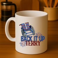 Back Up Terry Put It In Reverse Firework 4th Of July Groovy Mug