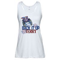 Back Up Terry Put It In Reverse Firework 4th Of July Groovy Ladies Essential Flowy Tank