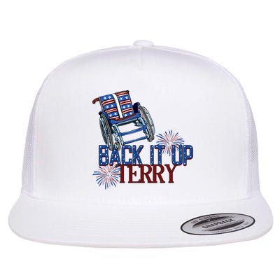 Back Up Terry Put It In Reverse Firework 4th Of July Groovy Flatbill Hat