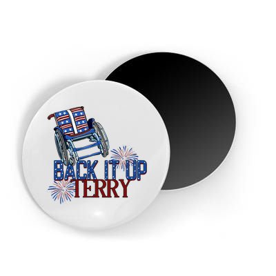 Back Up Terry Put It In Reverse Firework 4th Of July Groovy Magnet