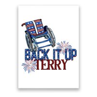 Back Up Terry Put It In Reverse Firework 4th Of July Groovy Poster