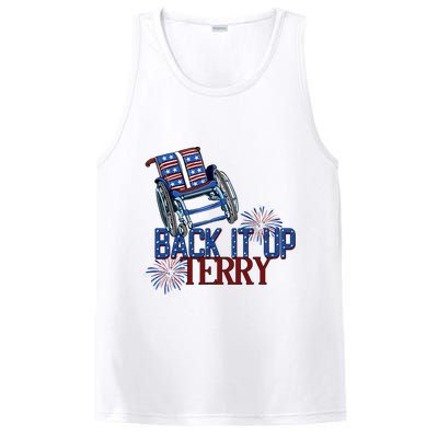 Back Up Terry Put It In Reverse Firework 4th Of July Groovy PosiCharge Competitor Tank