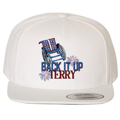 Back Up Terry Put It In Reverse Firework 4th Of July Groovy Wool Snapback Cap