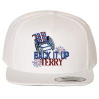 Back Up Terry Put It In Reverse Firework 4th Of July Groovy Wool Snapback Cap