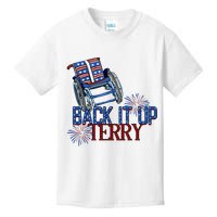 Back Up Terry Put It In Reverse Firework 4th Of July Groovy Kids T-Shirt