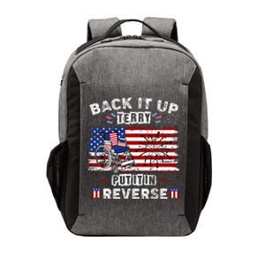 Back Up Terry Put It In Reverse Firework Funny 4th Of July Vector Backpack