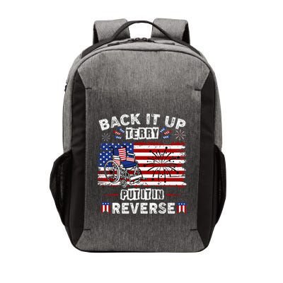 Back Up Terry Put It In Reverse Firework Funny 4th Of July Vector Backpack