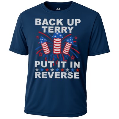 Back Up Terry Put It In Reverse Firework Funny 4th Of July Performance Shirt