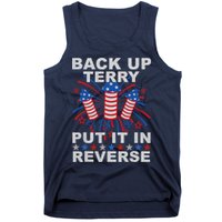 Back Up Terry Put It In Reverse Firework Funny 4th Of July Tank Top
