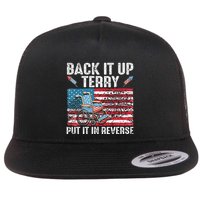 Back Up Terry Put It In Reverse Firework Flat Bill Trucker Hat