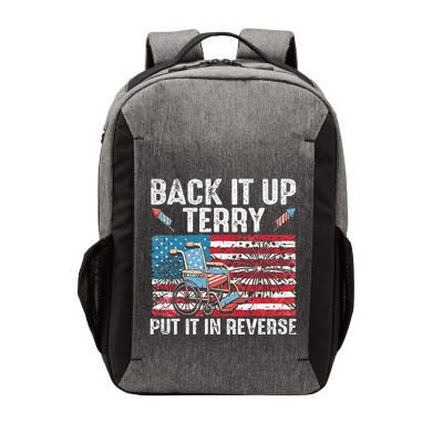 Back Up Terry Put It In Reverse Firework Vector Backpack