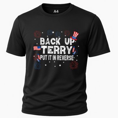 Back Up Terry Put It In Reverse Funny 4th of July Performance Shirt