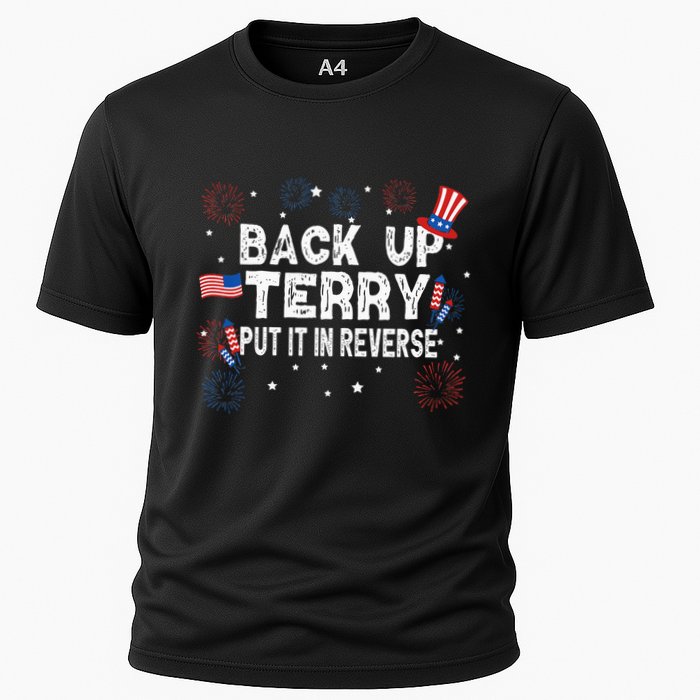 Back Up Terry Put It In Reverse Funny 4th of July Performance Shirt