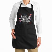 Back Up Terry Put It In Reverse Funny 4th of July Apron