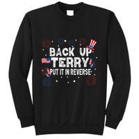 Back Up Terry Put It In Reverse Funny 4th of July Sweatshirt